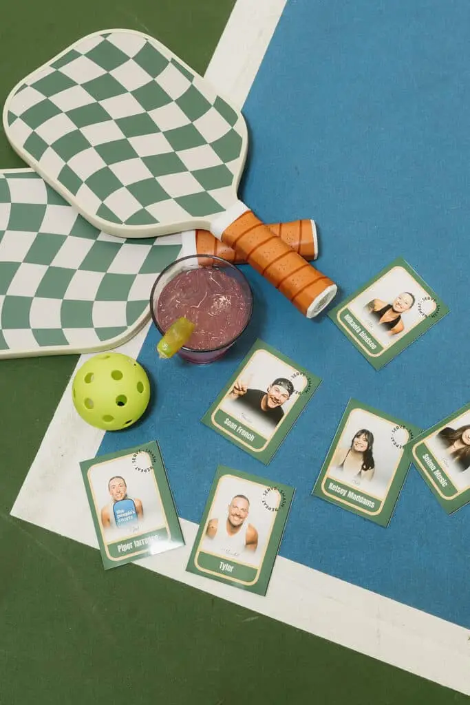 61 Pickleball Booth Stock