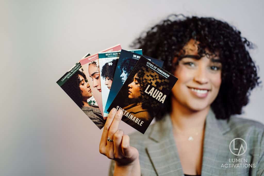 lumen activations interactive puzzles branded print outputs lumen activations interactive puzzles branded print outputs