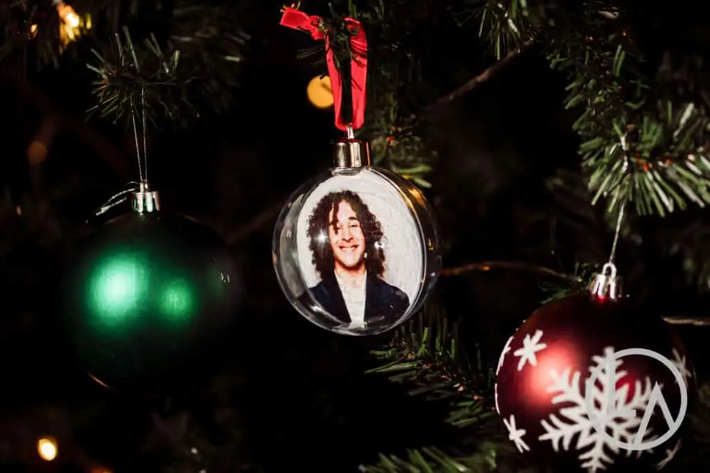 holiday bauble personalized ornament christmas tree kansas city