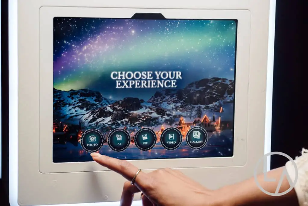 holiday constellation experience start screen