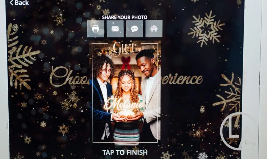 the gift holiday experience group share screen kansas city