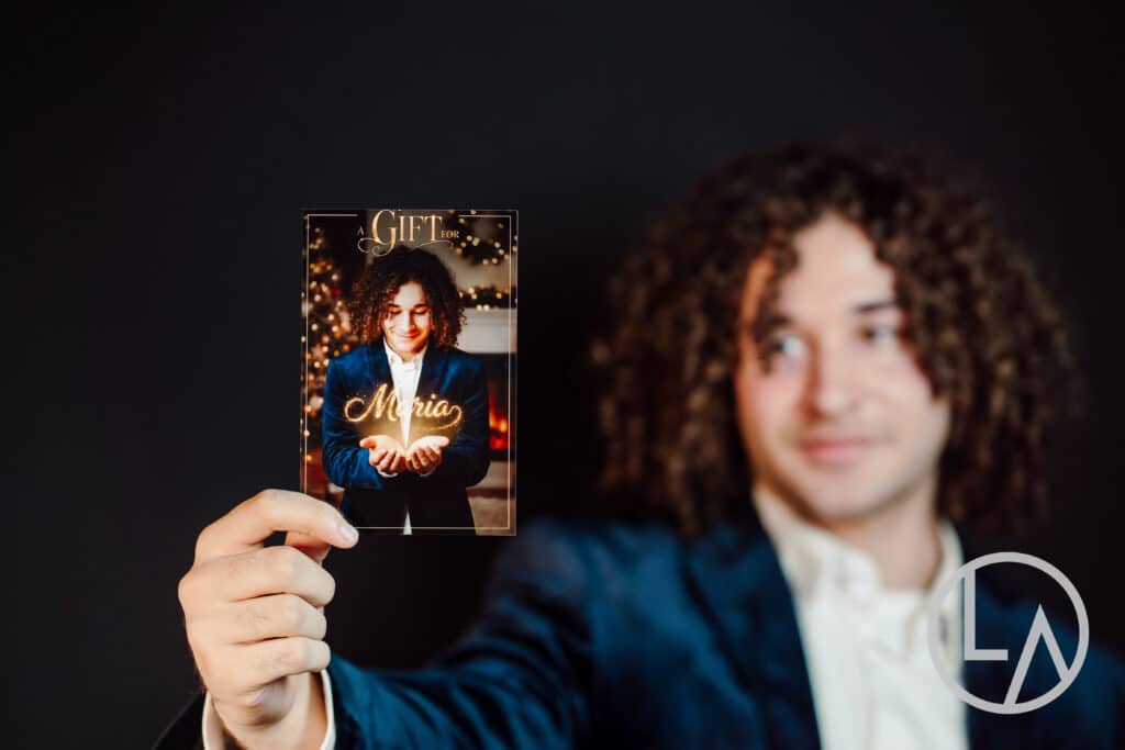 the gift holiday experience keepsake portrait male kansas city
