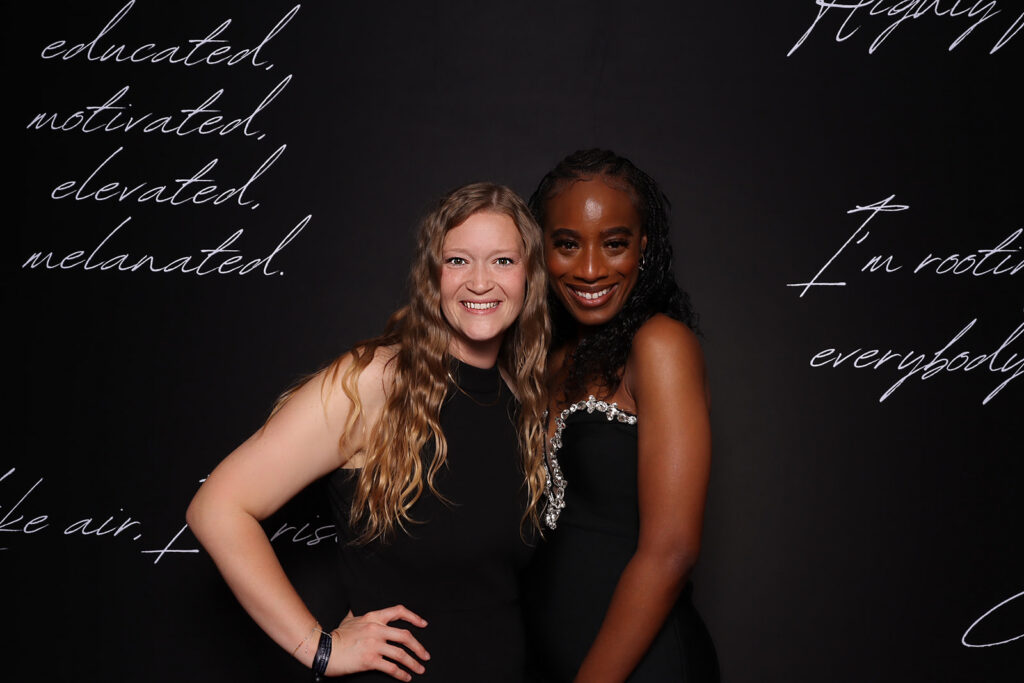 Conference photo booth 4x6 print from the SNDA53 Gala in Kansas City