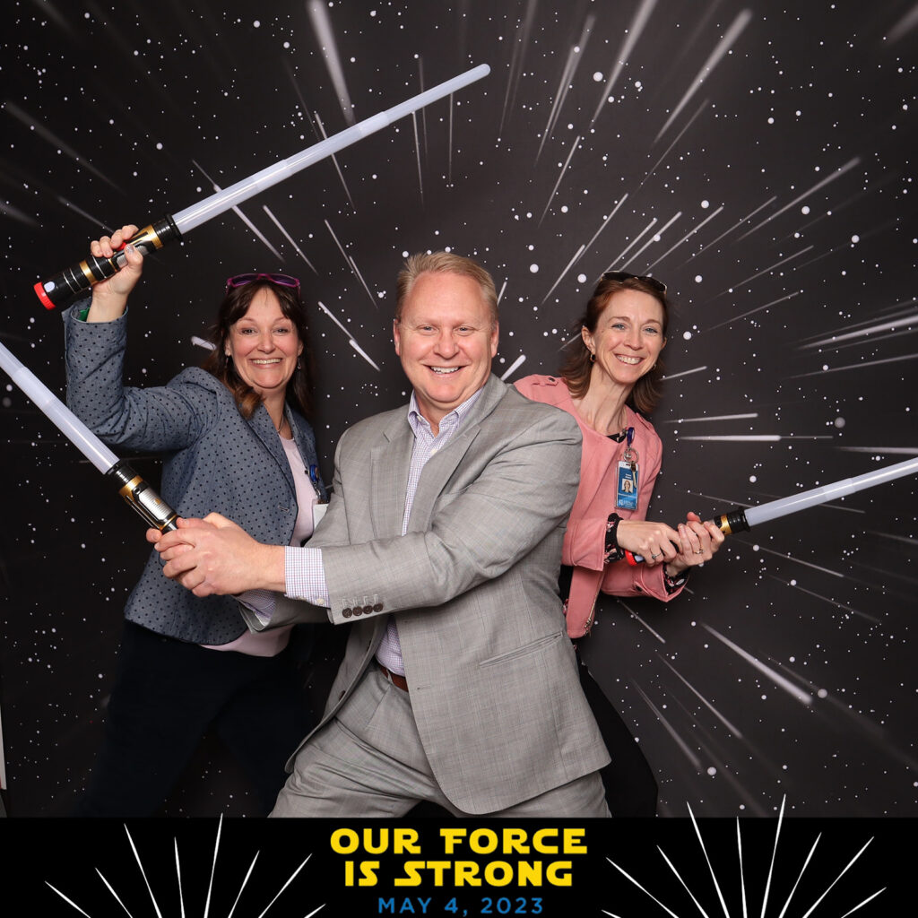 lumen activations corporate star wars theme photo booth experience kansas city